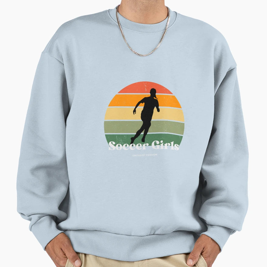 Soccer Sweatshirt - Minimalist Print Men Women - T-Shirt, Sweatshirt, Hoodie