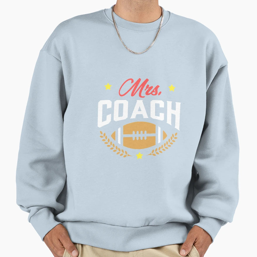 Mrs Coach Sweatshirt - Aesthetic Graphic Unisex - T-Shirt, Sweatshirt, Hoodie