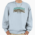 Jacksonville Football Established Sweatshirt - Fun Novelty Design Unisex - T-Shirt, Sweatshirt, Hoodie