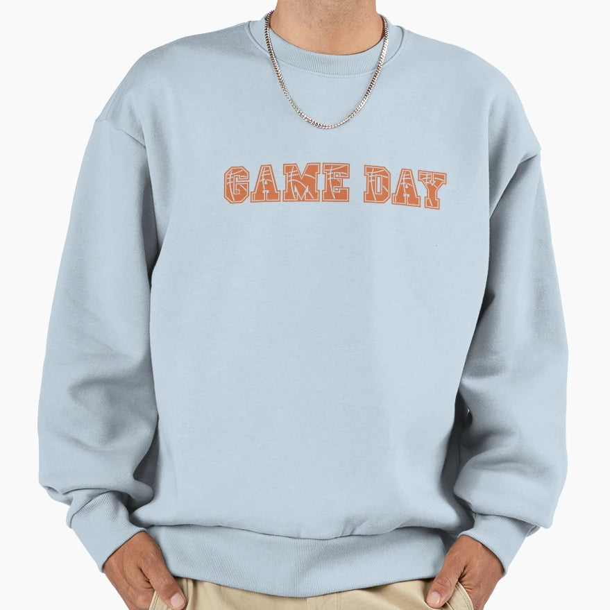 Game Day Basketball Lover Sweatshirt - Aesthetic Graphic for Adults - T-Shirt, Sweatshirt, Hoodie