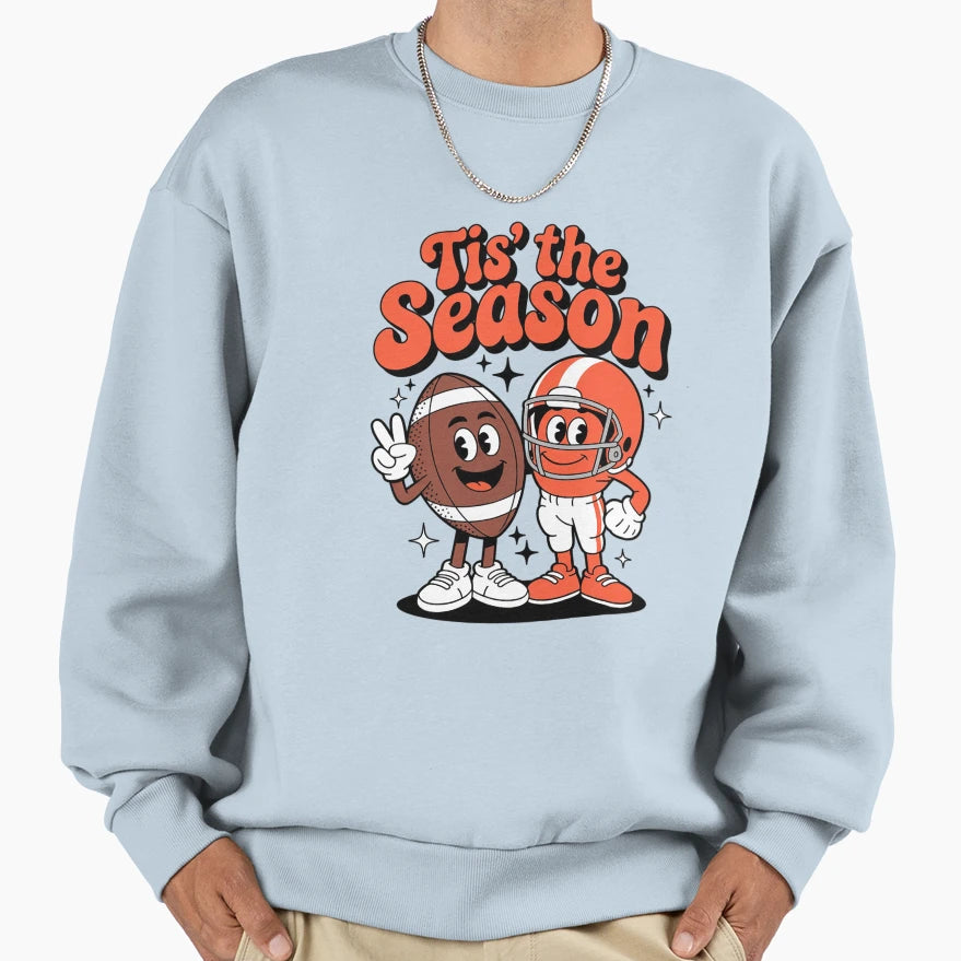 Tis Season Pumpkin And Sweatshirt - Casual Everyday Wear Men Women - T-Shirt, Sweatshirt, Hoodie