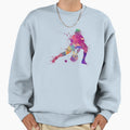 Baseball Catcher Watercolor Gift Sweatshirt - Aesthetic Graphic Unisex - T-Shirt, Sweatshirt, Hoodie