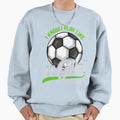 Soccer Player Sweatshirt - Aesthetic Graphic Men Women - T-Shirt, Sweatshirt, Hoodie