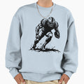American Football Player Sweatshirt - Trendy Graphic Men Women - T-Shirt, Sweatshirt, Hoodie