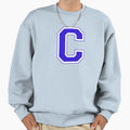 Varsity Letter C Sweatshirt - Unique Graphic Unisex - T-Shirt, Sweatshirt, Hoodie