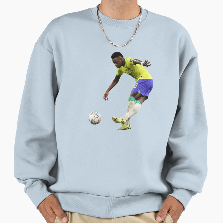 Vinicius Junior Rabona Sweatshirt - Streetwear Style Unisex - T-Shirt, Sweatshirt, Hoodie