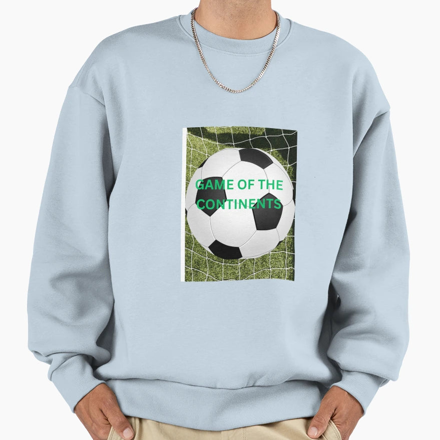 Football Game Continents Sweatshirt - Casual Everyday Wear for Adults - T-Shirt, Sweatshirt, Hoodie