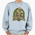 Football Sports Logo Sweatshirt - Minimalist Print Unisex - T-Shirt, Sweatshirt, Hoodie