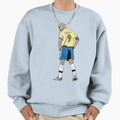 Ronaldo Nazario 9 Sweatshirt - Minimalist Print Men Women - T-Shirt, Sweatshirt, Hoodie