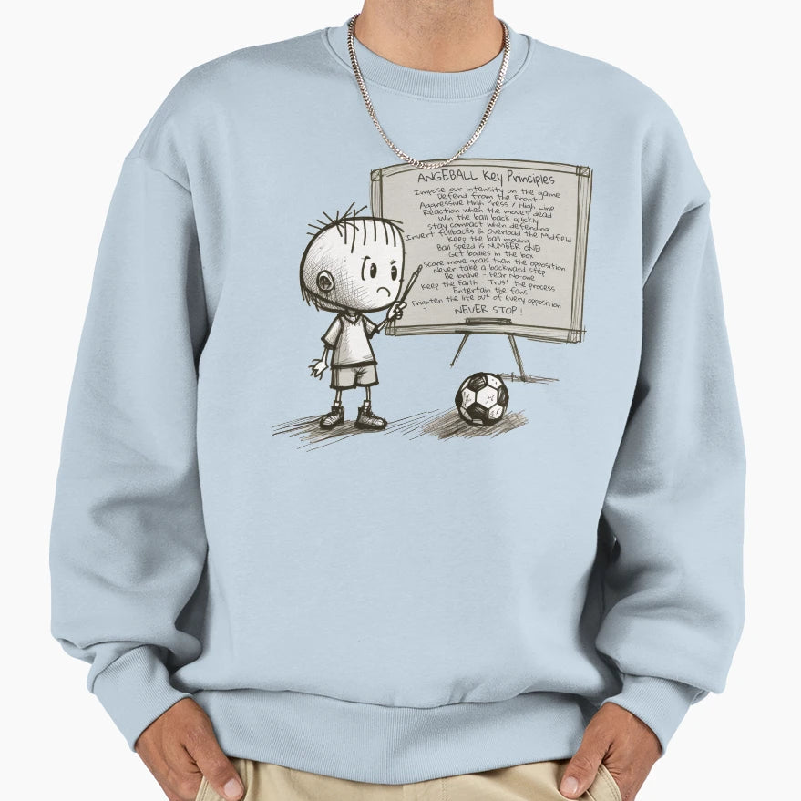 Angeball Key Principles Sweatshirt - Trendy Graphic for Adults - T-Shirt, Sweatshirt, Hoodie