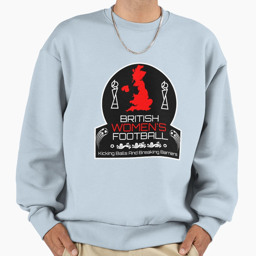 British Womens Football Soccer Sweatshirt - Graphic Print Unisex - T-Shirt, Sweatshirt, Hoodie