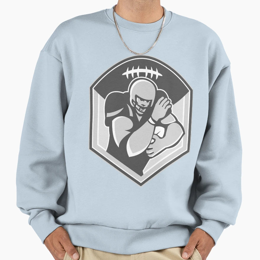 American Gridiron Football Sweatshirt - Aesthetic Graphic for Adults - T-Shirt, Sweatshirt, Hoodie