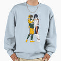 Luther Burden Iii Vs Packers Sweatshirt - Custom Art Print Unisex - T-Shirt, Sweatshirt, Hoodie