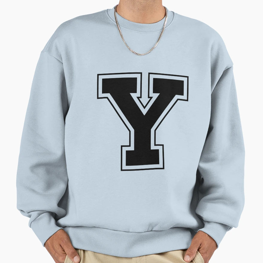 Letter Y Sweatshirt - Custom Art Print Men Women - T-Shirt, Sweatshirt, Hoodie