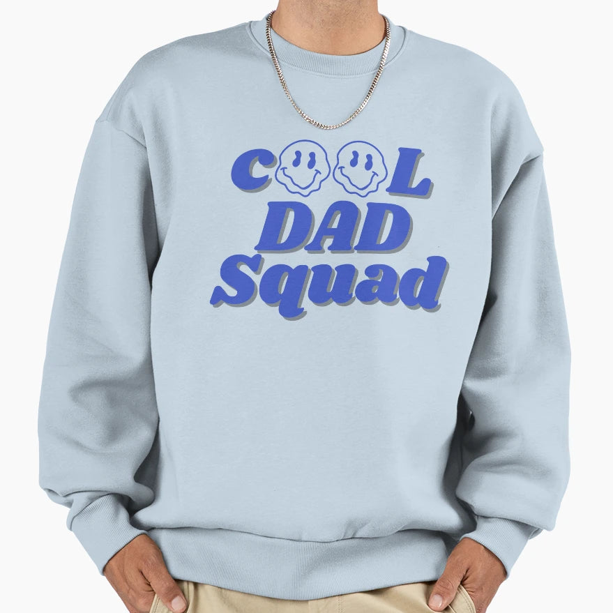 Dad Squad Funny Fathers Day Gift T-Shirt - Fun Novelty Design Men Women - T-Shirt, Sweatshirt, Hoodie