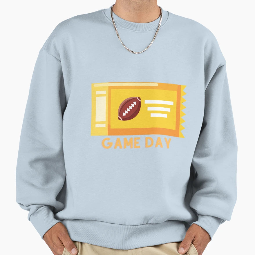 Game Day Sweatshirt - Casual Everyday Wear Men Women - T-Shirt, Sweatshirt, Hoodie