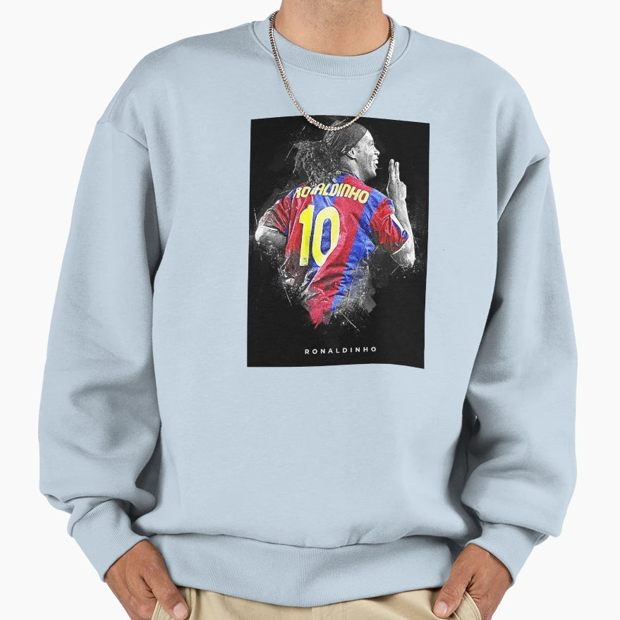 Ronaldinho Sweatshirt - Fun Novelty Design Men Women - T-Shirt, Sweatshirt, Hoodie
