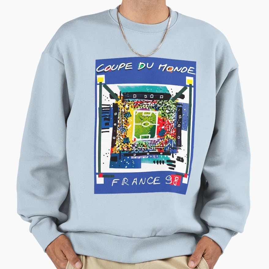 Worlds Cup Funny 1998 Sweatshirt - Custom Art Print Unisex - T-Shirt, Sweatshirt, Hoodie