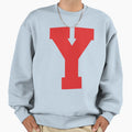 Alphabet Red Y Sports Letter Y Sweatshirt - Streetwear Style Men Women - T-Shirt, Sweatshirt, Hoodie
