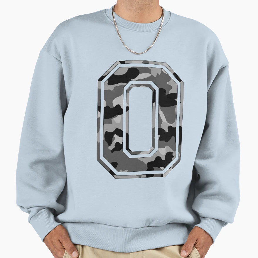 Team Sports Uniform Number 0 Black Sweatshirt - Novelty Apparel for Adults - T-Shirt, Sweatshirt, Hoodie