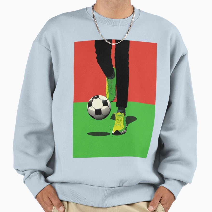 Kick Soccer Futsal Sweatshirt - Streetwear Style Unisex - T-Shirt, Sweatshirt, Hoodie