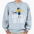 Who Loves Anime Football Is Life Sweatshirt - Casual Everyday Wear Unisex - T-Shirt, Sweatshirt, Hoodie