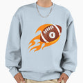 Monogram O Football Fireball Sweatshirt - Casual Everyday Wear Unisex - T-Shirt, Sweatshirt, Hoodie