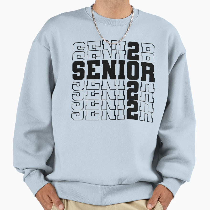 Senior 2022 Graduation Present Sweatshirt - Casual Everyday Wear for Adults - T-Shirt, Sweatshirt, Hoodie