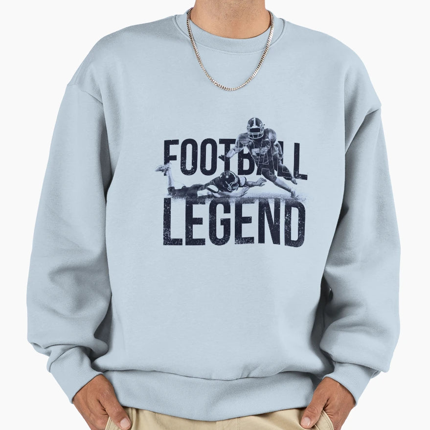 Football Legend American Sweatshirt - Casual Everyday Wear for Adults - T-Shirt, Sweatshirt, Hoodie