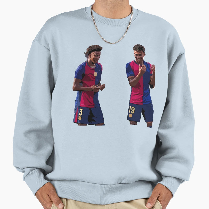 Alejandro Balde Lamine Yamal Sweatshirt - Minimalist Print Unisex - T-Shirt, Sweatshirt, Hoodie