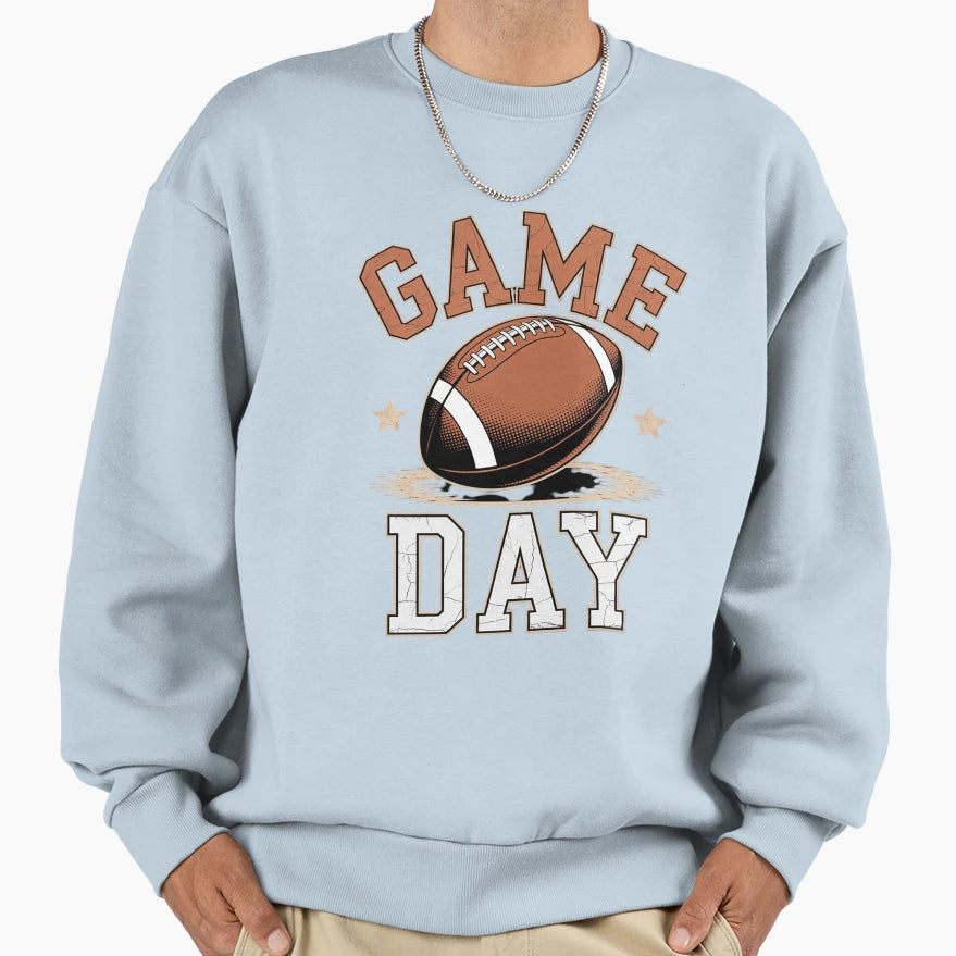Game Day Football Sweatshirt - Novelty Apparel Men Women - T-Shirt, Sweatshirt, Hoodie