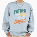 Father Son Squad Dad Sons Fathers Day Sweatshirt - Minimalist Print Unisex - T-Shirt, Sweatshirt, Hoodie
