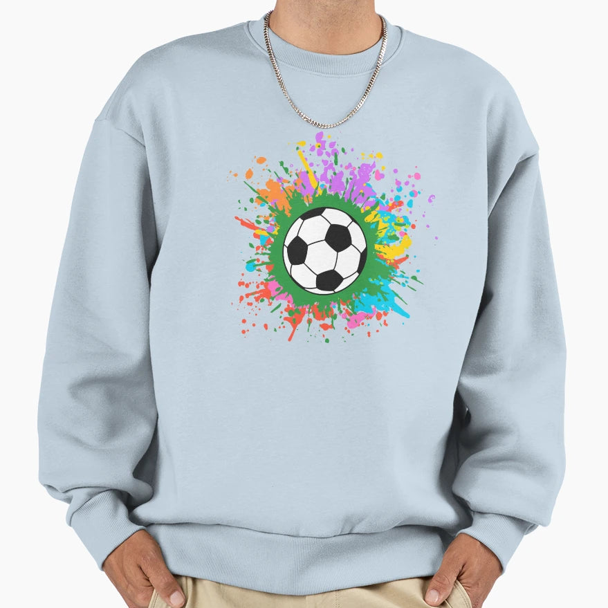 Funny Soccer Ball Coach Player Sweatshirt - Fun Novelty Design Men Women - T-Shirt, Sweatshirt, Hoodie