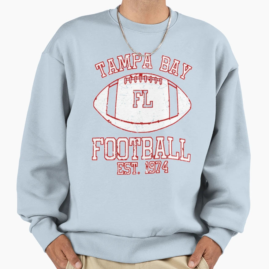 Tampa Bay Buccaneers Sweatshirt - Casual Everyday Wear for Adults - T-Shirt, Sweatshirt, Hoodie