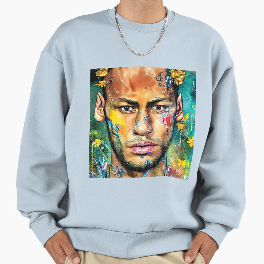 Neymar Sweatshirt - Trendy Graphic for Adults - T-Shirt, Sweatshirt, Hoodie