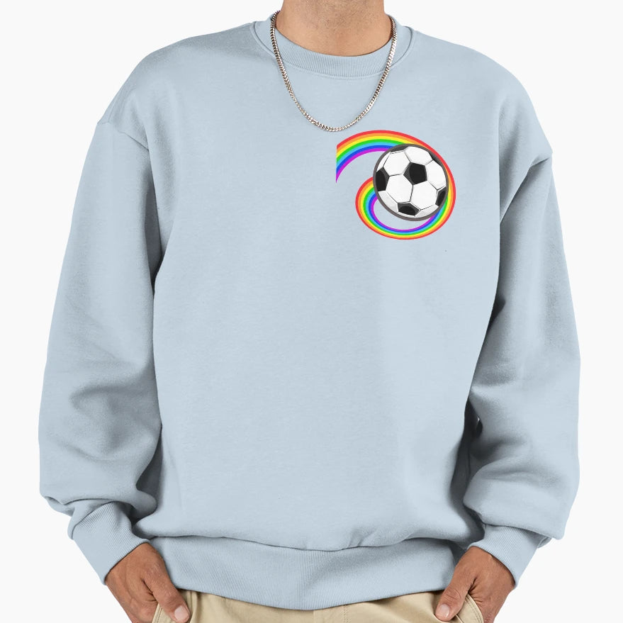 Football Happy Sweatshirt - Casual Everyday Wear for Adults - T-Shirt, Sweatshirt, Hoodie