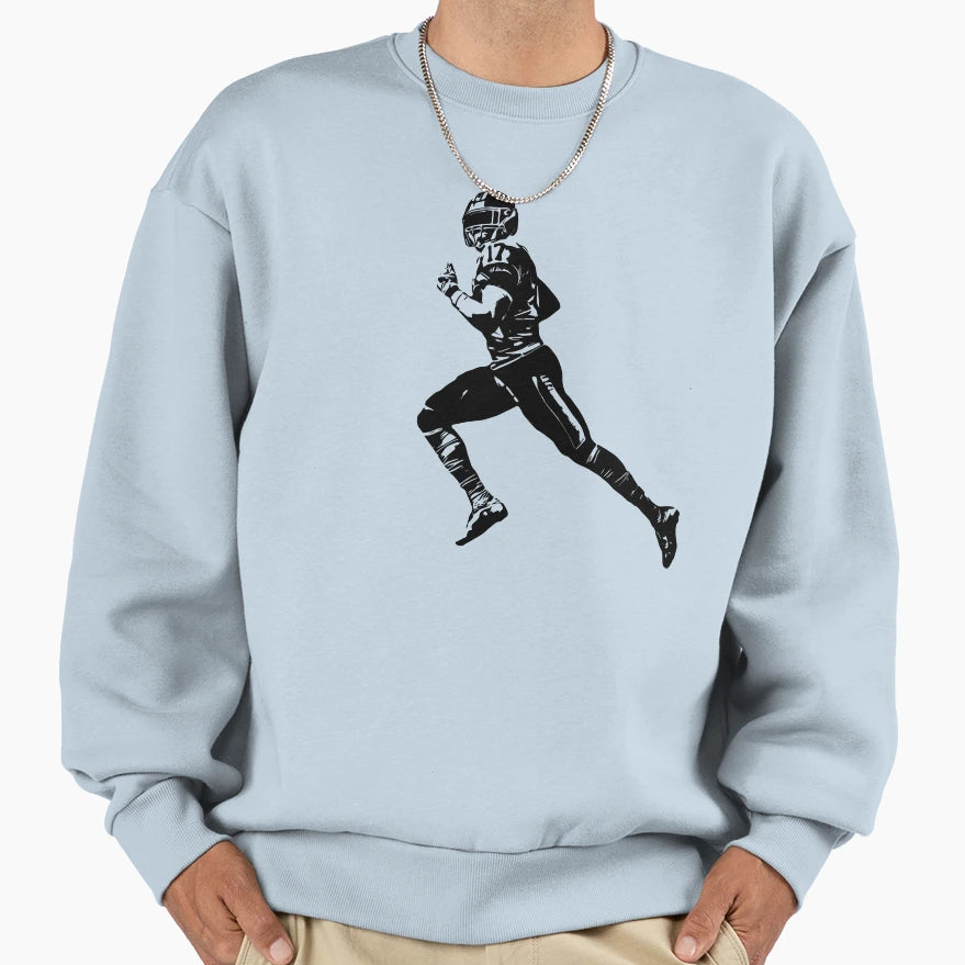 American Football Sweatshirt - Trendy Graphic Men Women - T-Shirt, Sweatshirt, Hoodie