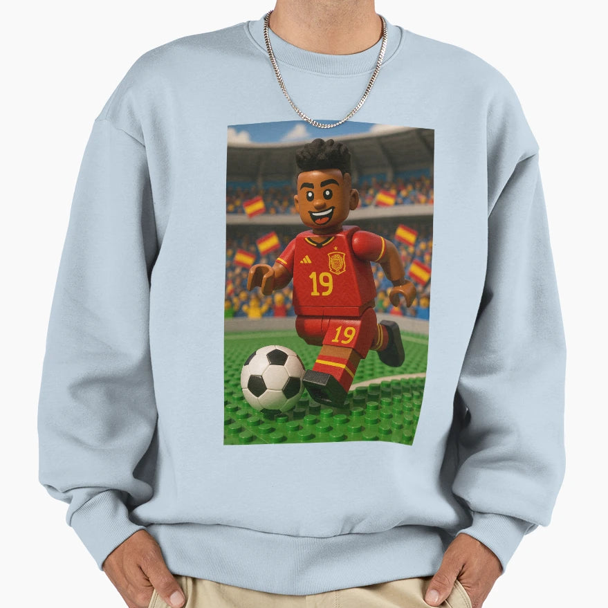 Block Lamine Sweatshirt - Minimalist Print Men Women - T-Shirt, Sweatshirt, Hoodie
