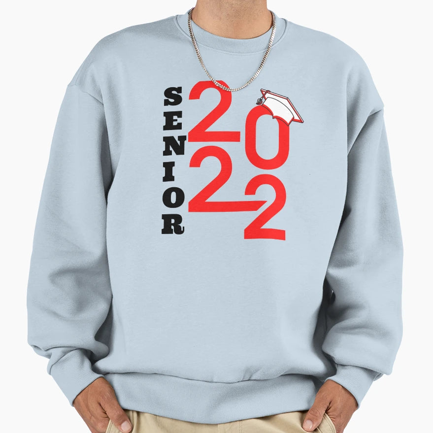 Class 2022 Sweatshirt - Trendy Graphic Unisex - T-Shirt, Sweatshirt, Hoodie