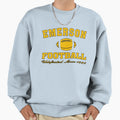 Emerson Football Undefeated College Sweatshirt - Trendy Graphic Men Women - T-Shirt, Sweatshirt, Hoodie