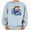 Chelsea 8 Bit Football Soccer Player Sweatshirt - Fun Novelty Design Unisex - T-Shirt, Sweatshirt, Hoodie