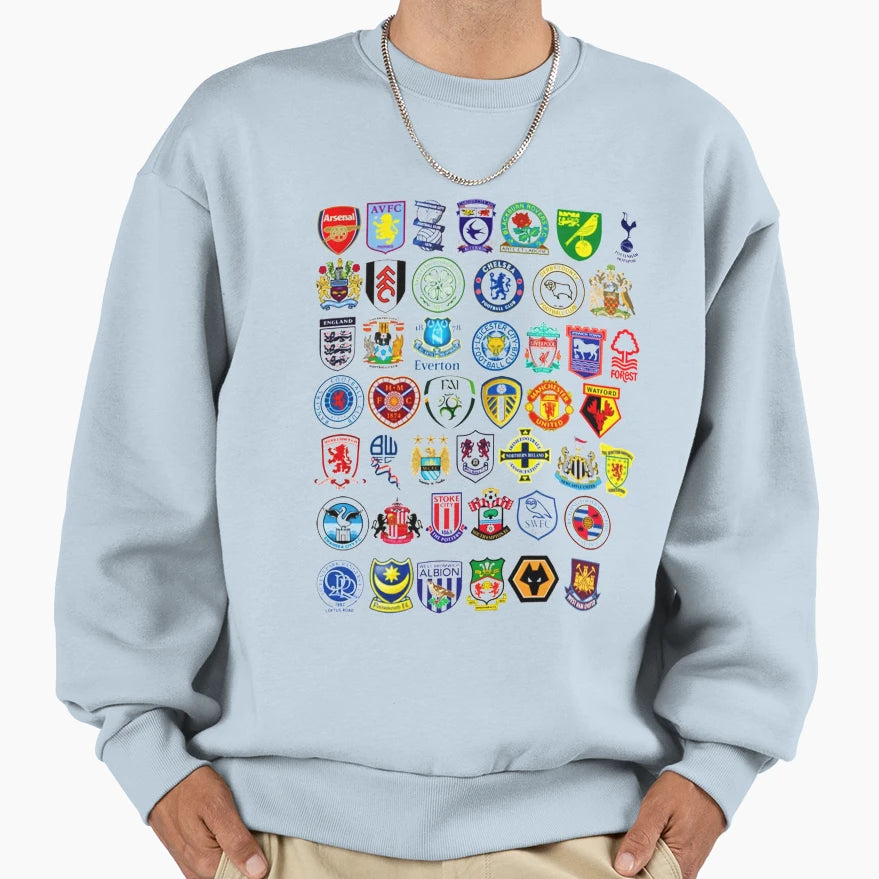 Sport Team Football Sweatshirt - Casual Everyday Wear Men Women - T-Shirt, Sweatshirt, Hoodie