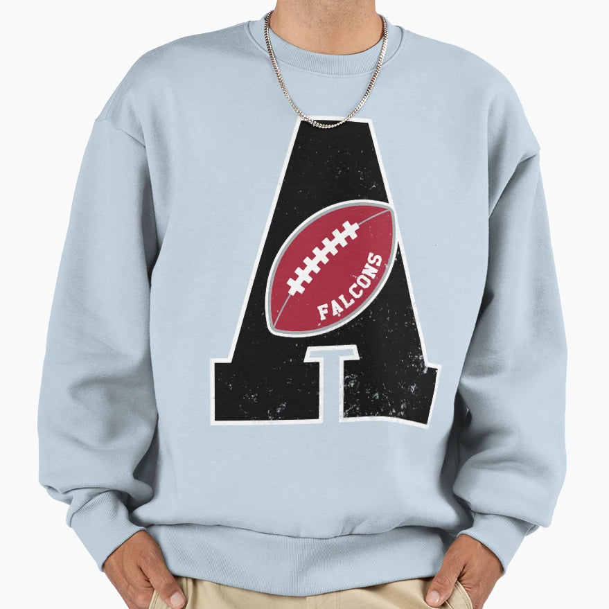 Art Atlanta Falcons Sweatshirt - Minimalist Print Men Women - T-Shirt, Sweatshirt, Hoodie