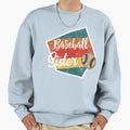 Baseball Sister Stripe Sweatshirt - Minimalist Print for Adults - T-Shirt, Sweatshirt, Hoodie