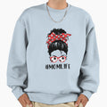 Mom Life Soccer Mom Mothers Sweatshirt - Casual Everyday Wear Men Women - T-Shirt, Sweatshirt, Hoodie
