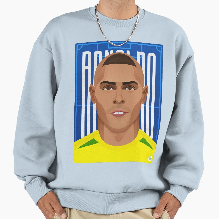 Ronaldo Phenomenon Sweatshirt - Graphic Print for Adults - T-Shirt, Sweatshirt, Hoodie
