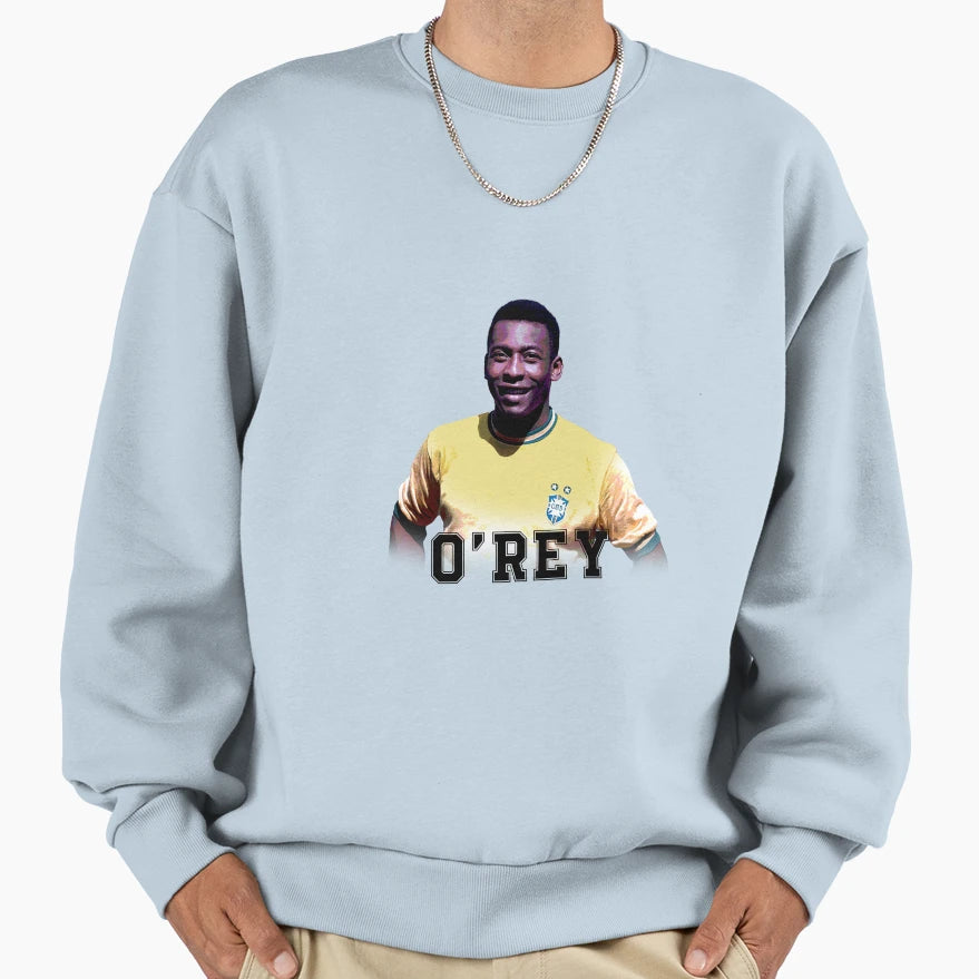 O Rey Pel Fan Art Sweatshirt - Graphic Print Unisex - T-Shirt, Sweatshirt, Hoodie