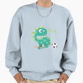Soccer Dinosaur Gift Sweatshirt - Graphic Print for Adults - T-Shirt, Sweatshirt, Hoodie