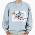 Spanish Football Player Kicking Sweatshirt - Novelty Apparel Men Women - T-Shirt, Sweatshirt, Hoodie