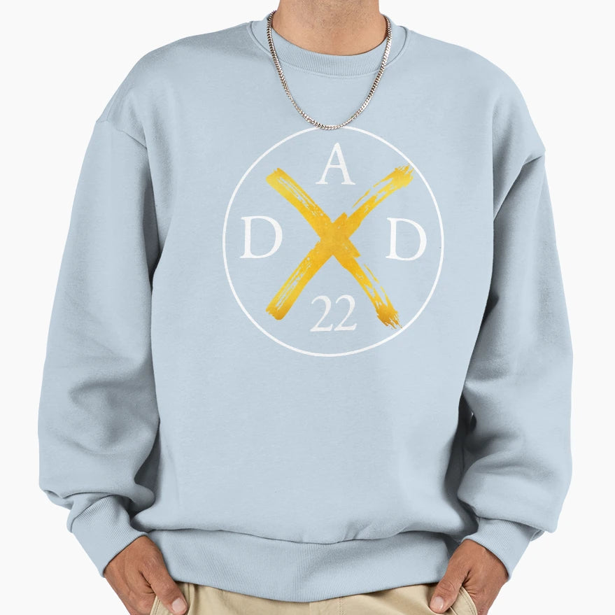 Dad 22 Fathers Day Best Daddy 2022 Sweatshirt - Aesthetic Graphic Unisex - T-Shirt, Sweatshirt, Hoodie